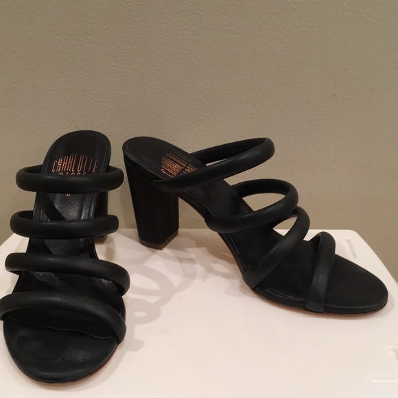 Charlotte Stone Bettina leather sandal mules 37 - Picture 3 of 7